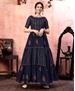 Picture of Resplendent Navy Party Wear Gown