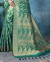 Picture of Statuesque Rama Green Casual Saree