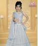 Picture of Comely Prussianblue Kids Lehenga Choli