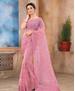 Picture of Charming Pink Net Saree