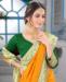 Picture of Charming Mustred Casual Saree