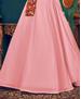 Picture of Shapely Pink Party Wear Gown