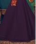 Picture of Alluring Purple Party Wear Gown