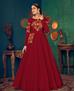 Picture of Grand Red Party Wear Gown