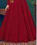 Picture of Grand Red Party Wear Gown
