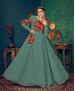 Picture of Magnificent Pista Party Wear Gown