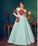 Picture of Magnificent Sky Blue Party Wear Gown