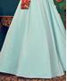 Picture of Magnificent Sky Blue Party Wear Gown