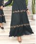 Picture of Excellent Dark Grey Readymade Gown