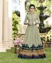 Picture of Pleasing Pastel Green Readymade Gown
