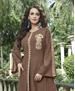 Picture of Beauteous Brown Readymade Gown