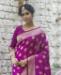 Picture of Lovely Purple Silk Saree