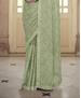 Picture of Ideal Green Chiffon Saree