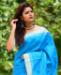 Picture of Pretty Sky Blue Casual Saree