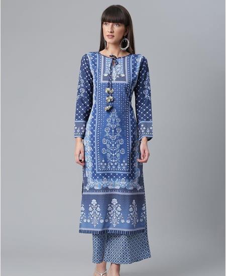 Picture of Statuesque Blue Kurtis & Tunic