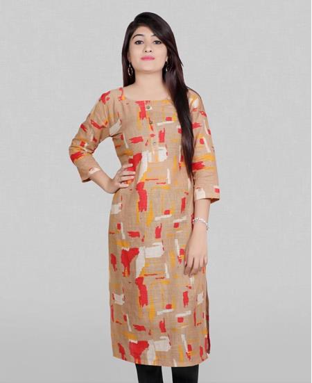 Picture of Bewitching Peach Kurtis & Tunic