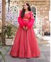 Picture of Sightly Red Pink Lehenga Choli
