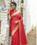 Picture of Marvelous Red Silk Saree