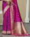 Picture of Exquisite Purple Silk Saree