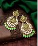 Picture of Shapely Green Earrings