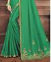 Picture of Beauteous Green Silk Saree