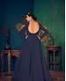 Picture of Beautiful Blue Party Wear Gown