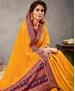 Picture of Alluring Yellow Fashion Saree