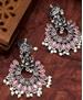 Picture of Comely Silver & Pink Earrings