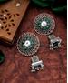 Picture of Sublime Silver & Green Earrings