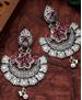 Picture of Lovely Silver & Red Earrings
