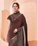 Picture of Appealing Brown Fashion Saree