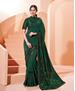 Picture of Shapely Deep Green Fashion Saree
