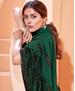 Picture of Shapely Deep Green Fashion Saree