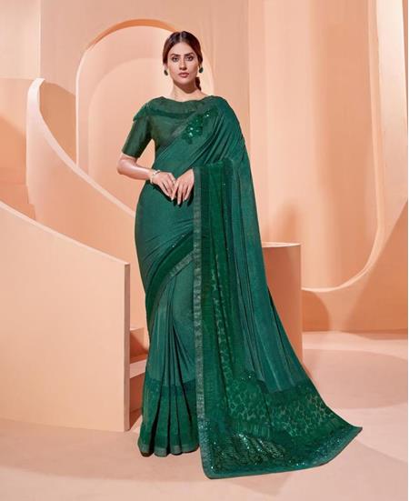 Picture of Nice Green Fashion Saree