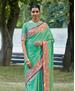 Picture of Radiant Sea Green Casual Saree