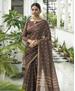 Picture of Charming Coffee Straight Cut Salwar Kameez
