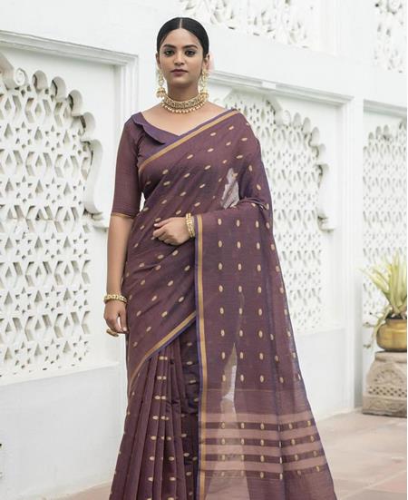 Picture of Statuesque Brown Straight Cut Salwar Kameez
