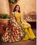 Picture of Statuesque Yellow Readymade Salwar Kameez