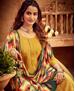 Picture of Statuesque Yellow Readymade Salwar Kameez