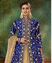 Picture of Splendid Royal Blue Designer Salwar Kameez