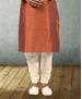 Picture of Beauteous Two Tone Brown/Blue Kurtas