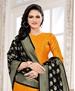 Picture of Grand Yellow Straight Cut Salwar Kameez