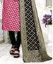 Picture of Enticing Pink Straight Cut Salwar Kameez