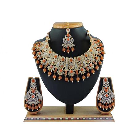 Picture of Nice Brown Necklace Set