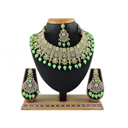 Picture of Bewitching Mint Necklace Set