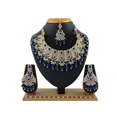Picture of Classy Blue Necklace Set