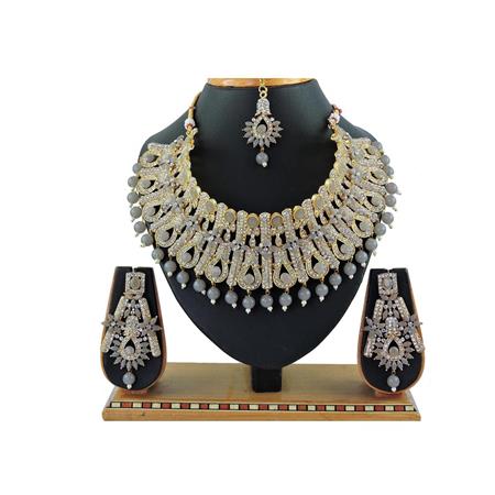 Picture of Nice Grey Necklace Set