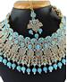 Picture of Lovely Firozi Necklace Set