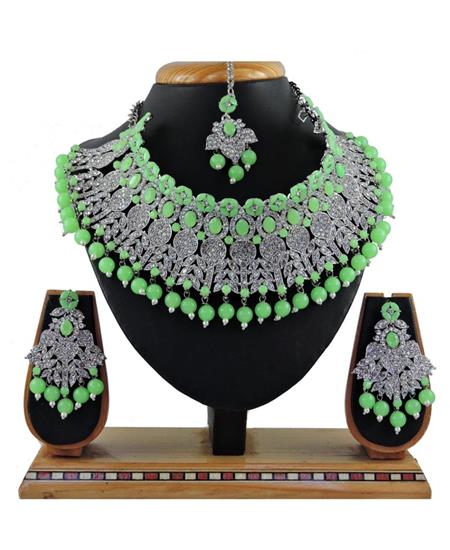 Picture of Good Looking Light Green Necklace Set