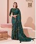 Picture of Appealing Deep Green Designer Saree